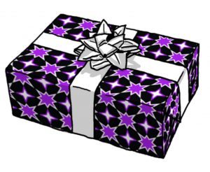 purple black moroccan 8 point star print // thestylesafari.com