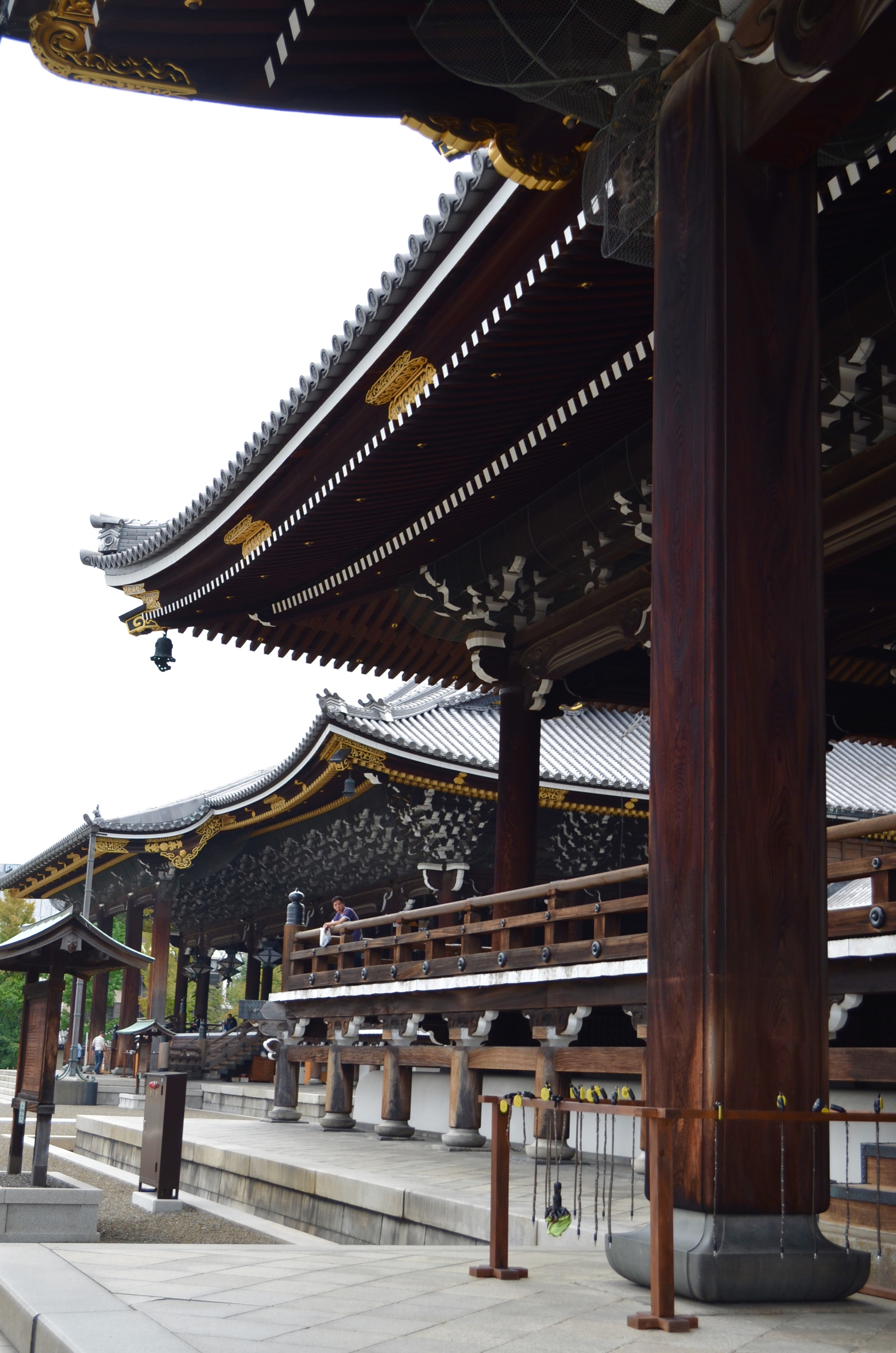 Traveling Tokyo and Kyoto, Higashi Honganji temple Kyoto