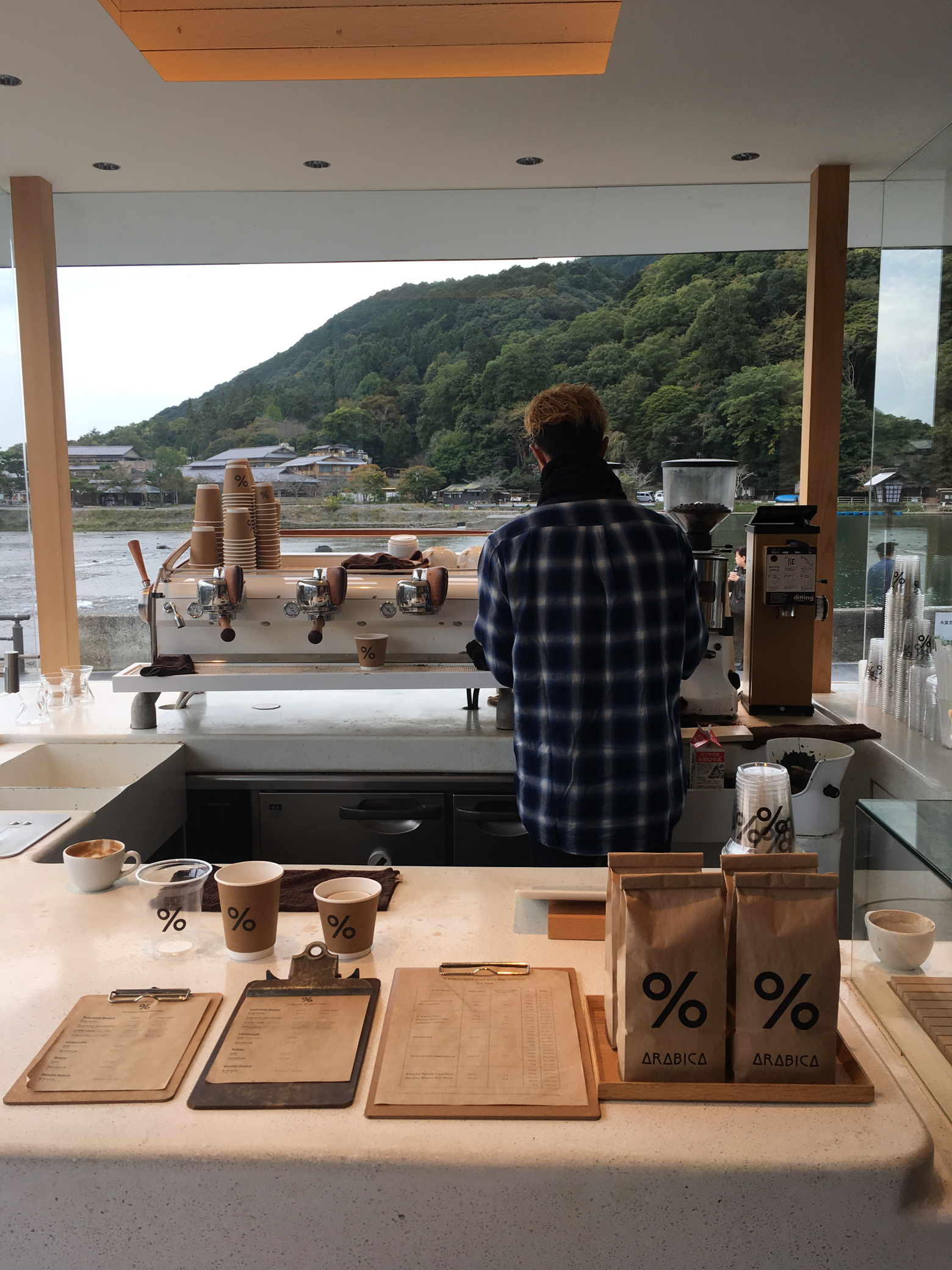Traveling Kyoto and Arashiyama,  artisan coffee