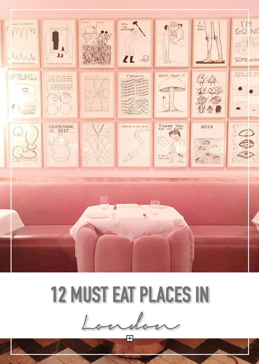 12 Places to Eat in London for all price points • theStyleSafari