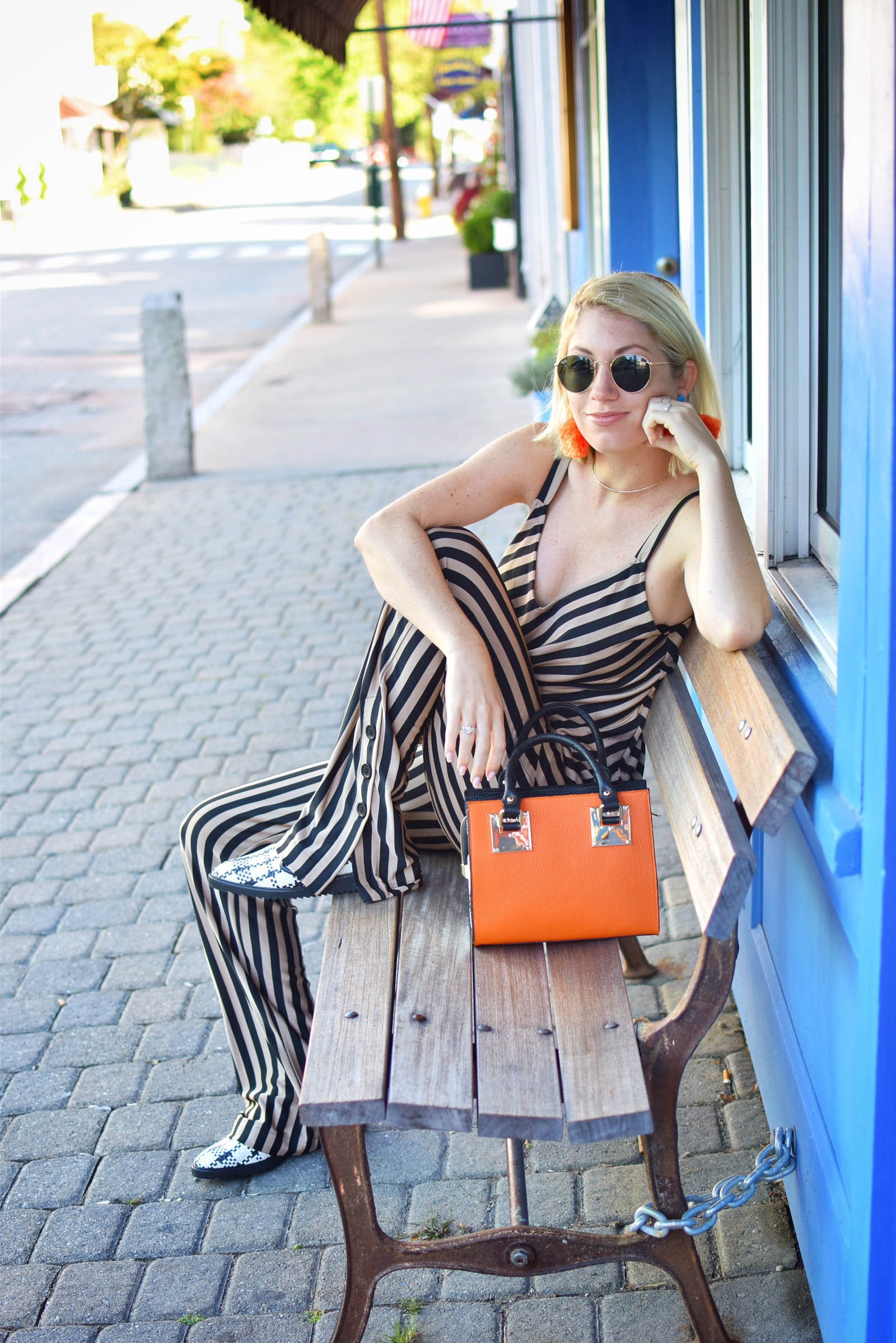 Striped Two Piece Set in Stonington, CT