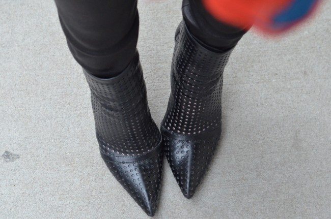 alexander wang perforated boots // thestylesafari.com