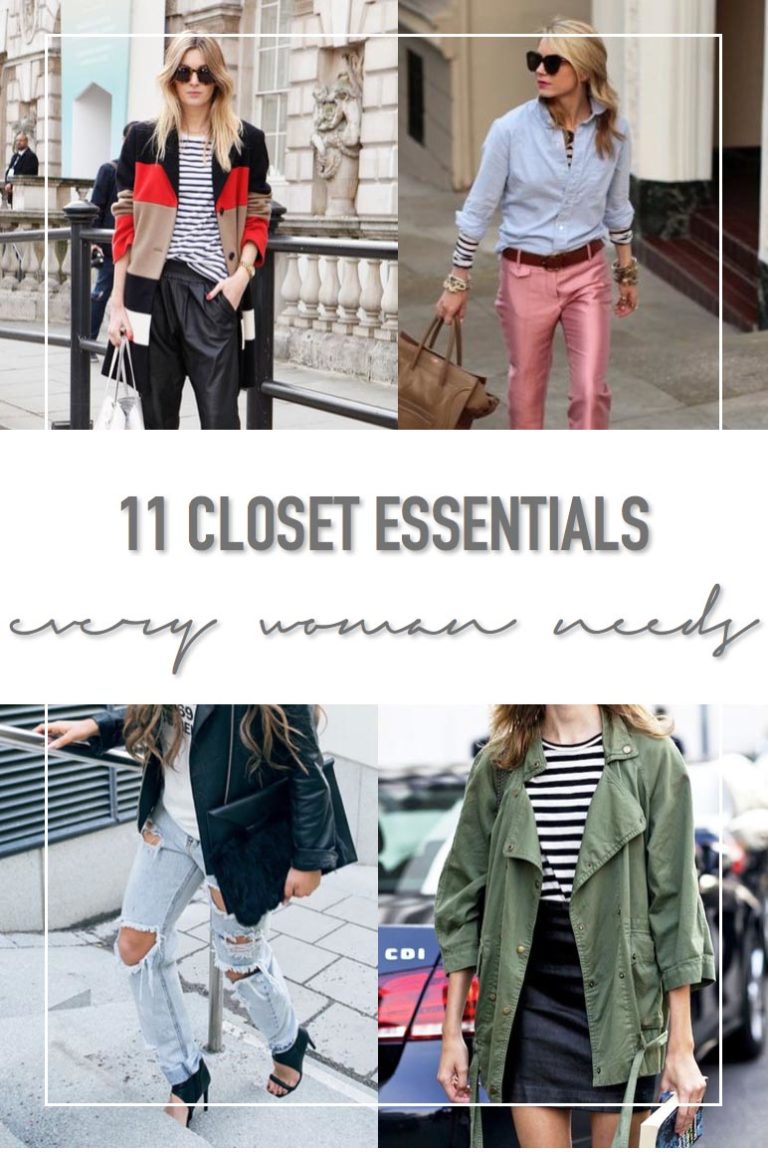 11 Closet Essentials that Every Woman Needs