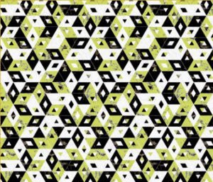 lime green black marbleized triangles print // thestylesafari.com
