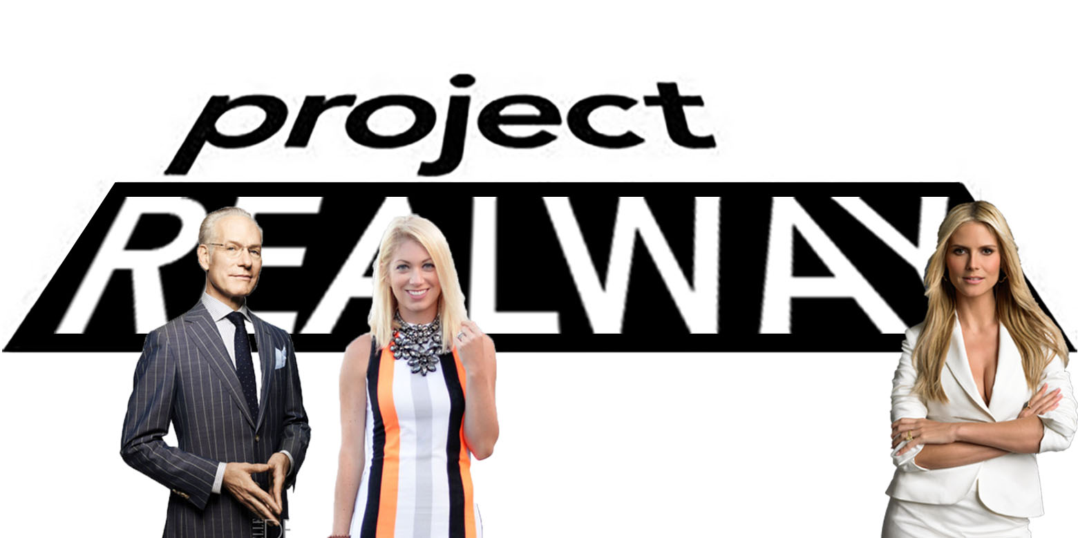 Stefanie from The Style Safari is a virtual contestant for Project Runway