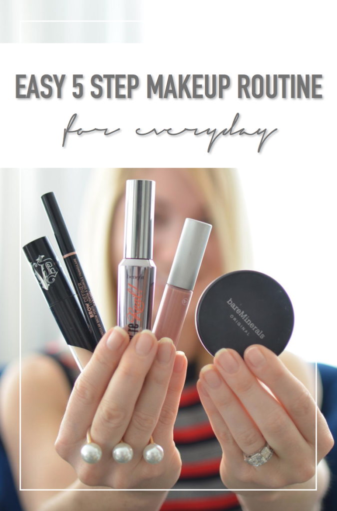 easy 5 step makeup routine for everyday beauty