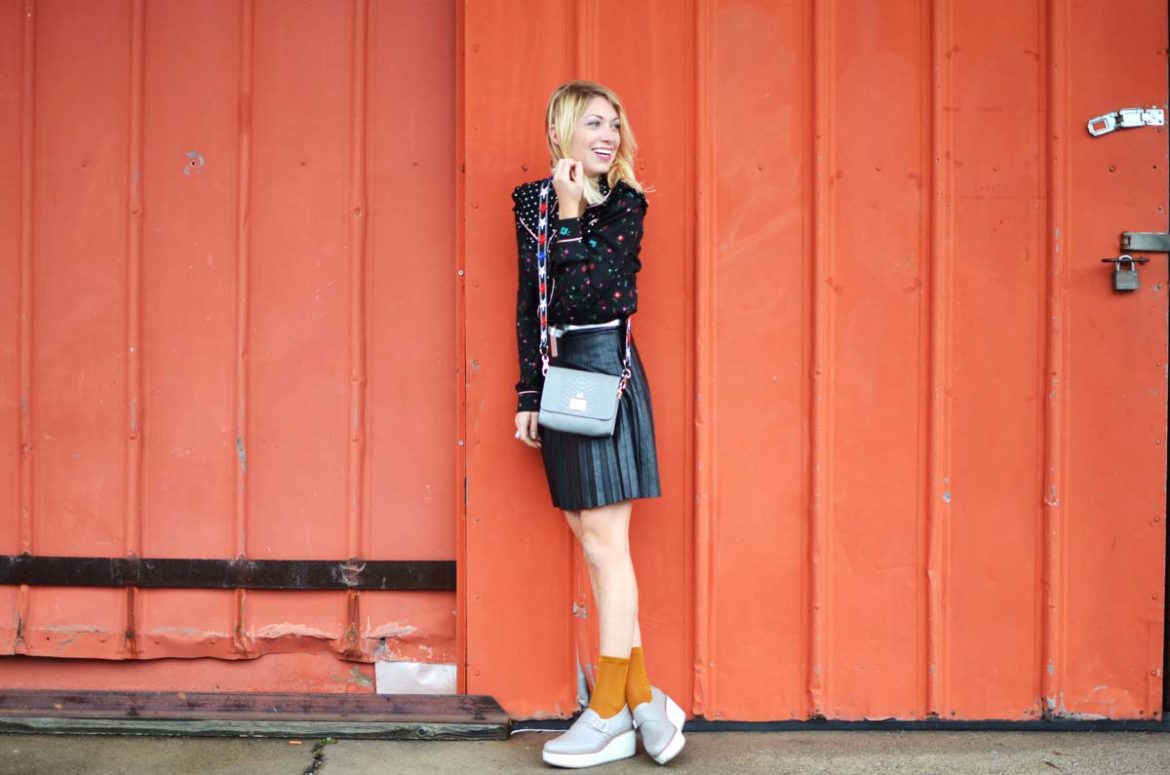 What to Wear with a Leather Skirt: 1 Item, 3 Ways • theStyleSafari