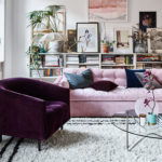 Anatomy of a Room- Masculine vs. Feminine Styling , pink purple feminine bohemian living room