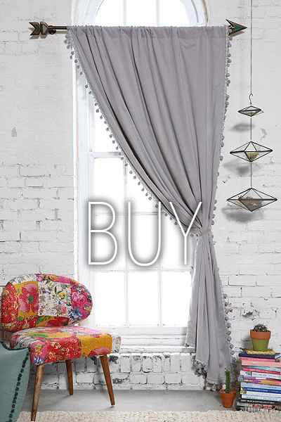 DIY vs. BUY curtains, fabric home decor project