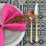 DIY vs. BUY table cloth runner, fabric home decor project