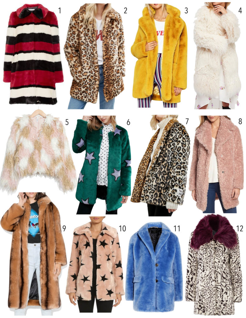 12 Unreal Faux Fur Coats for Fall