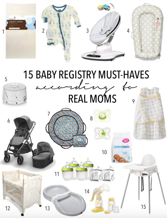 15 Baby Registry Must Haves According To Real Moms • TheStyleSafari