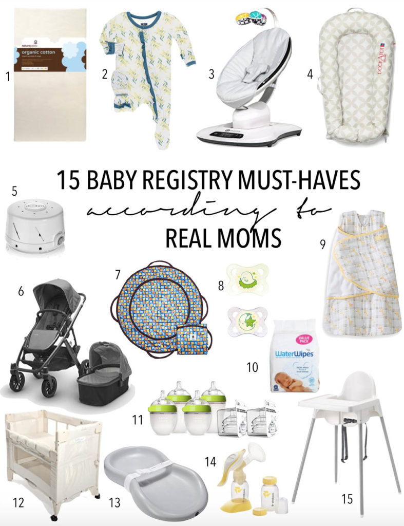 15 baby registry must haves according to real moms