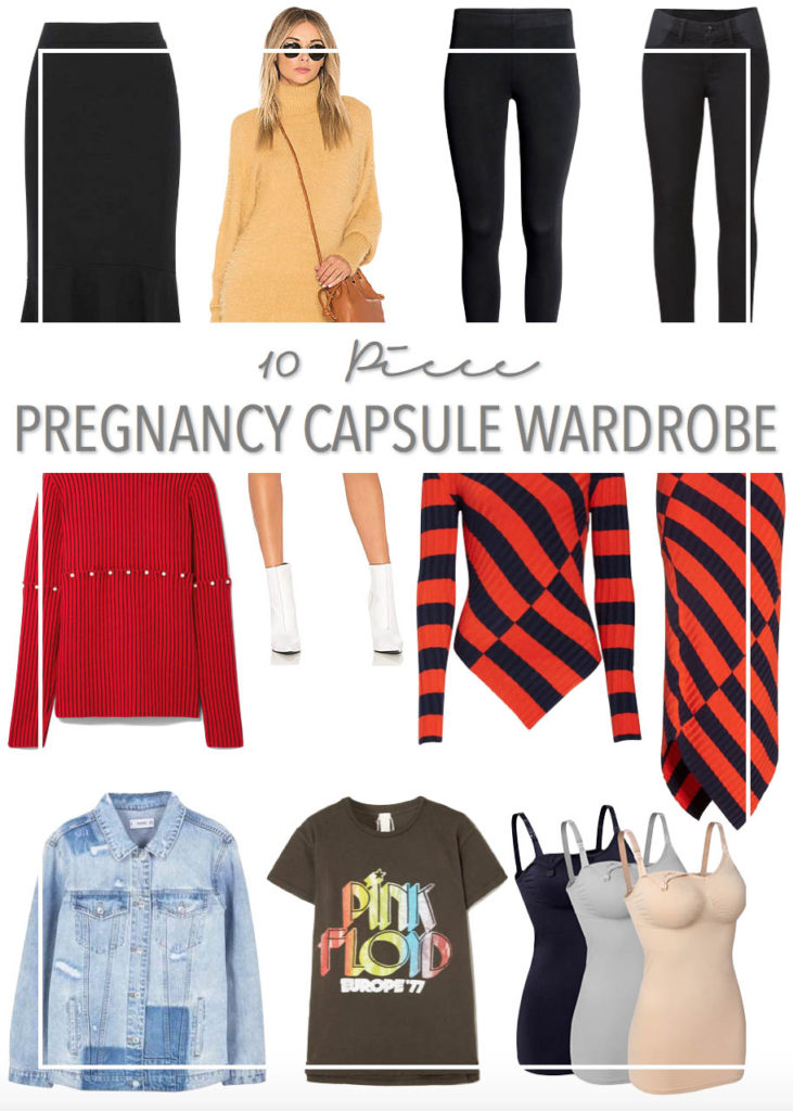 10 Piece Maternity Capsule Wardrobe, Winter, Pregnancy fashion, style 2
