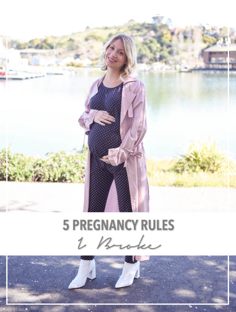 5 Pregnancy Rules I Broke, maternity style