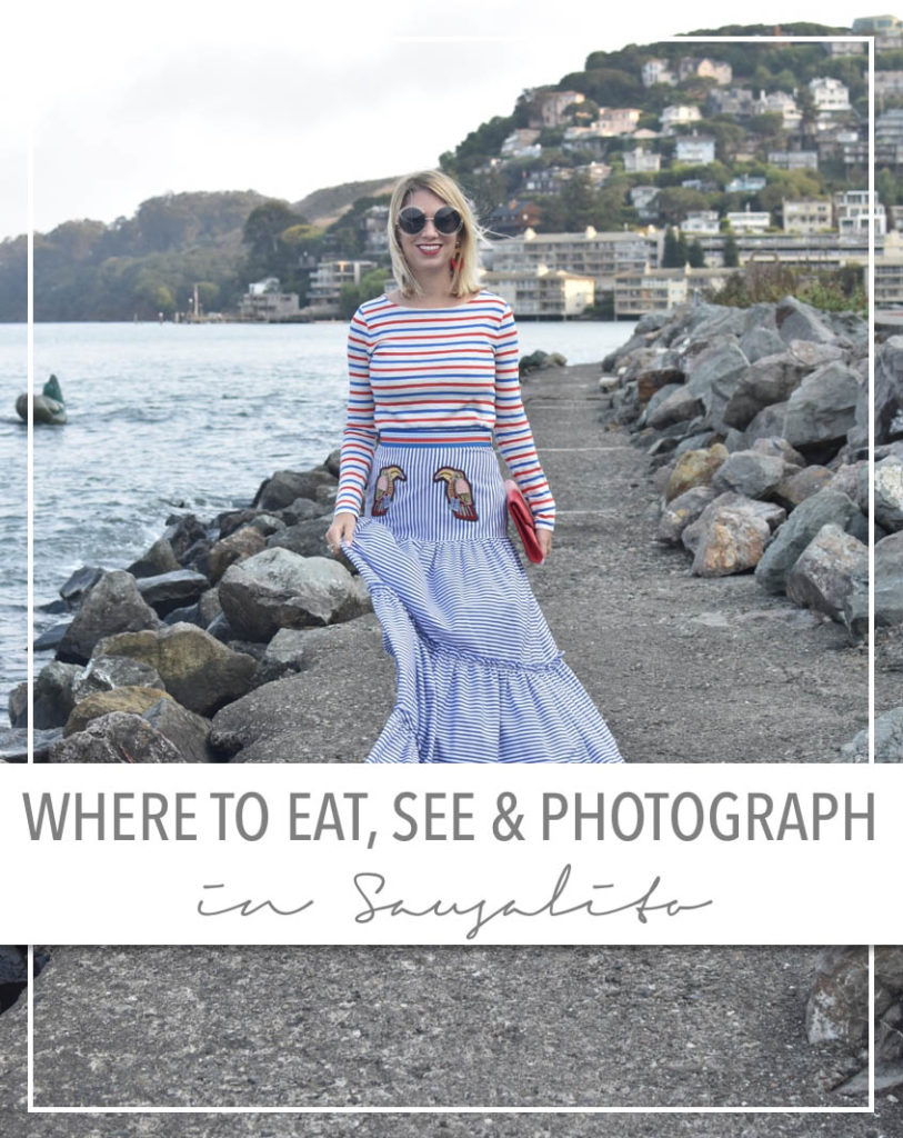 The Style Safari's Guide to Sausalito - where to eat, where to take pictures, best picture spots