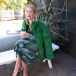 5 personal goals for the holidays, sequin shoes, green velvet and green faux fur jacket topshop