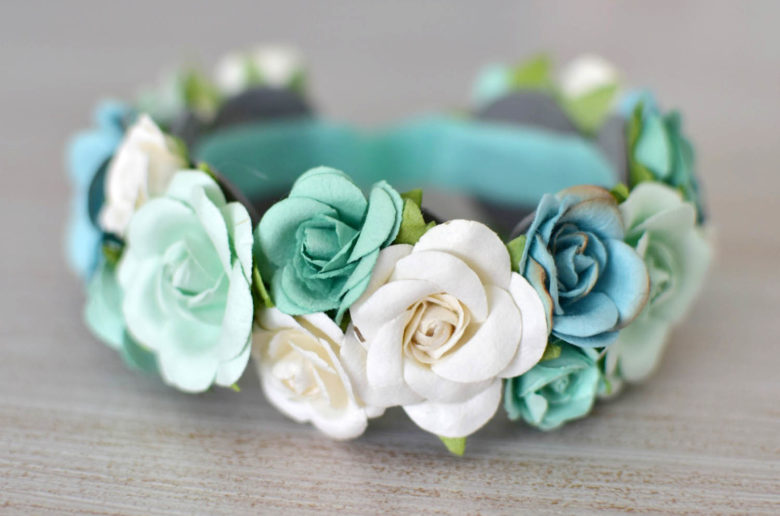 DIY Floral Headband for Babies and Toddlers, easter, spring headband, party