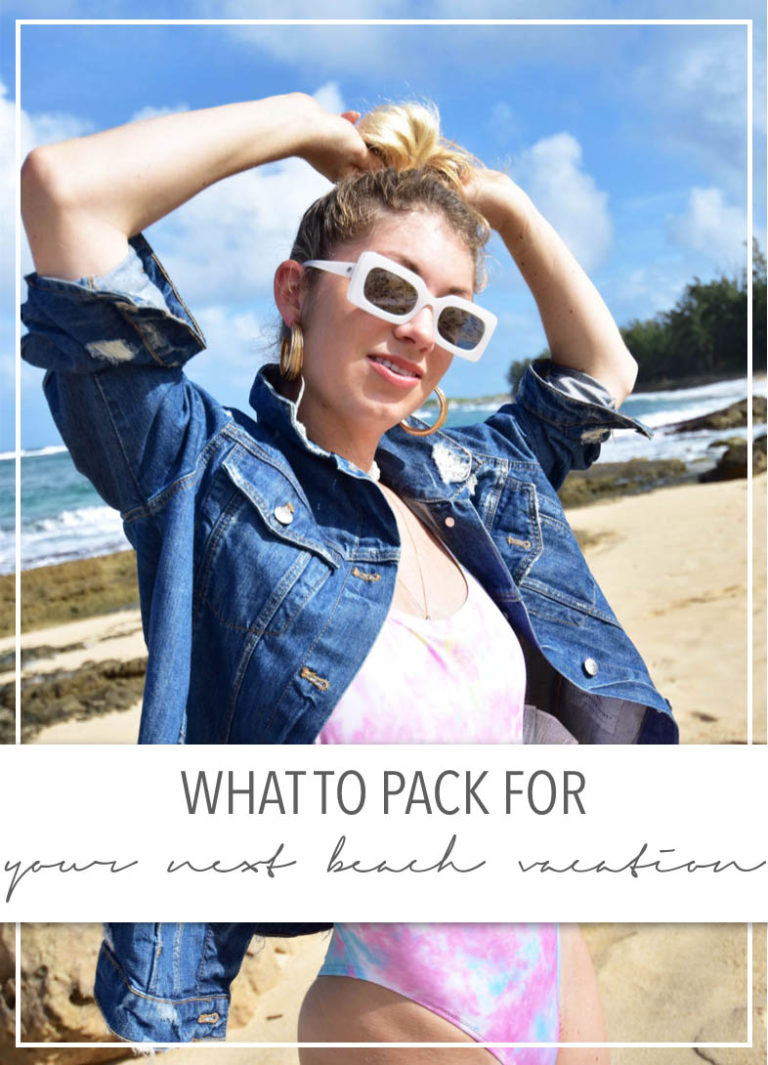 What To Pack For Your Next Beach Vacation • TheStyleSafari