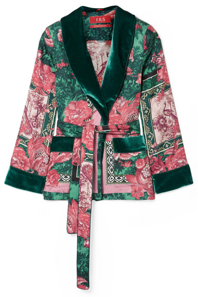 7 Items I Can Make, But Will Probably Buy, for restless sleepers F.R.S. silk jacket