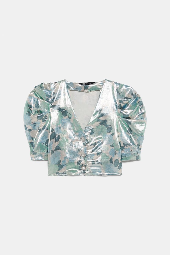 7 Items I Can Make, But Will Probably Buy, zara cropped floral top