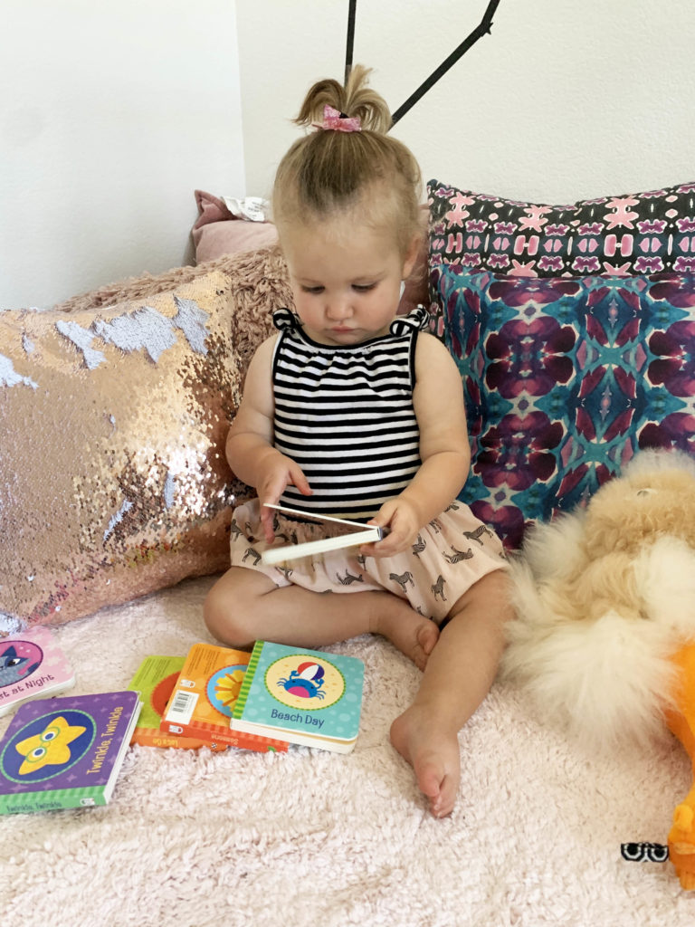best toys and activities for an 18 month old, small books