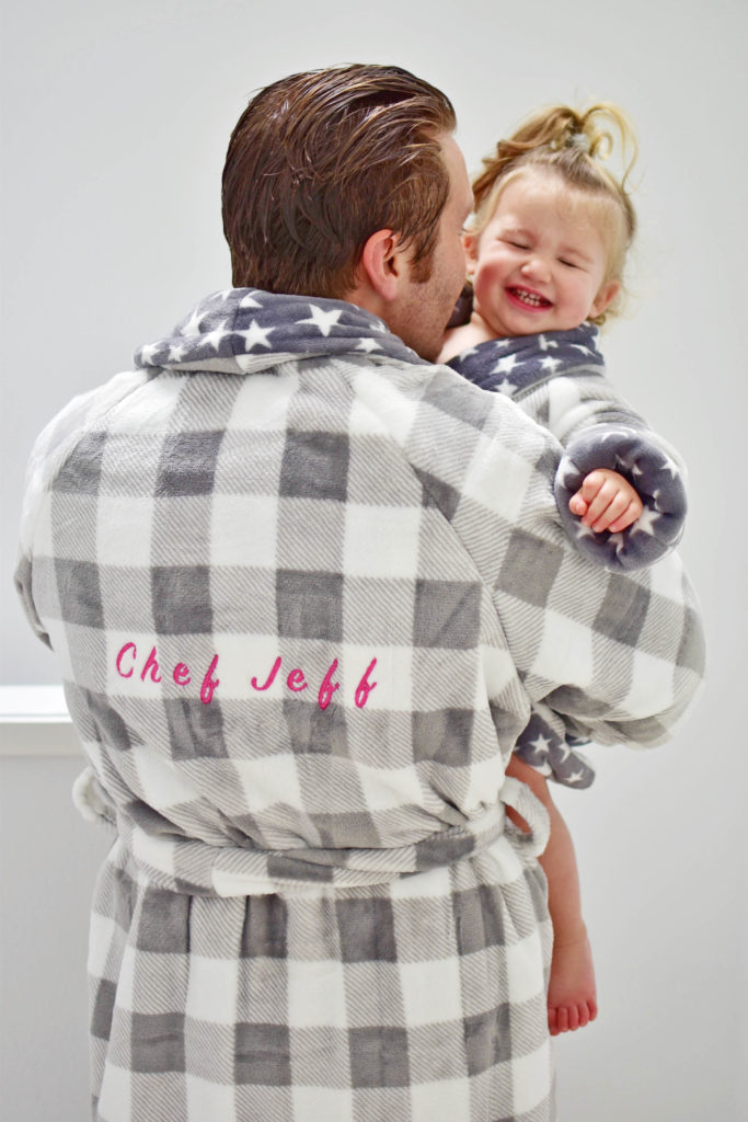 Daddy Daughter Reversible Robe Gifts with Simplicity Sewing Pattern S10370