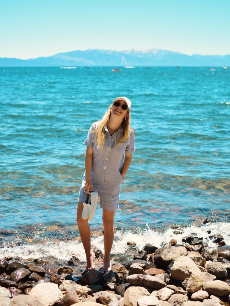 What to wear in Lake Tahoe: Summer Edition, Everlane Romper