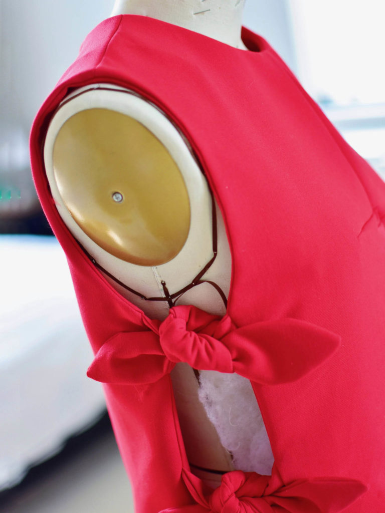 Designed by Stefanie: Red Bow Tunic