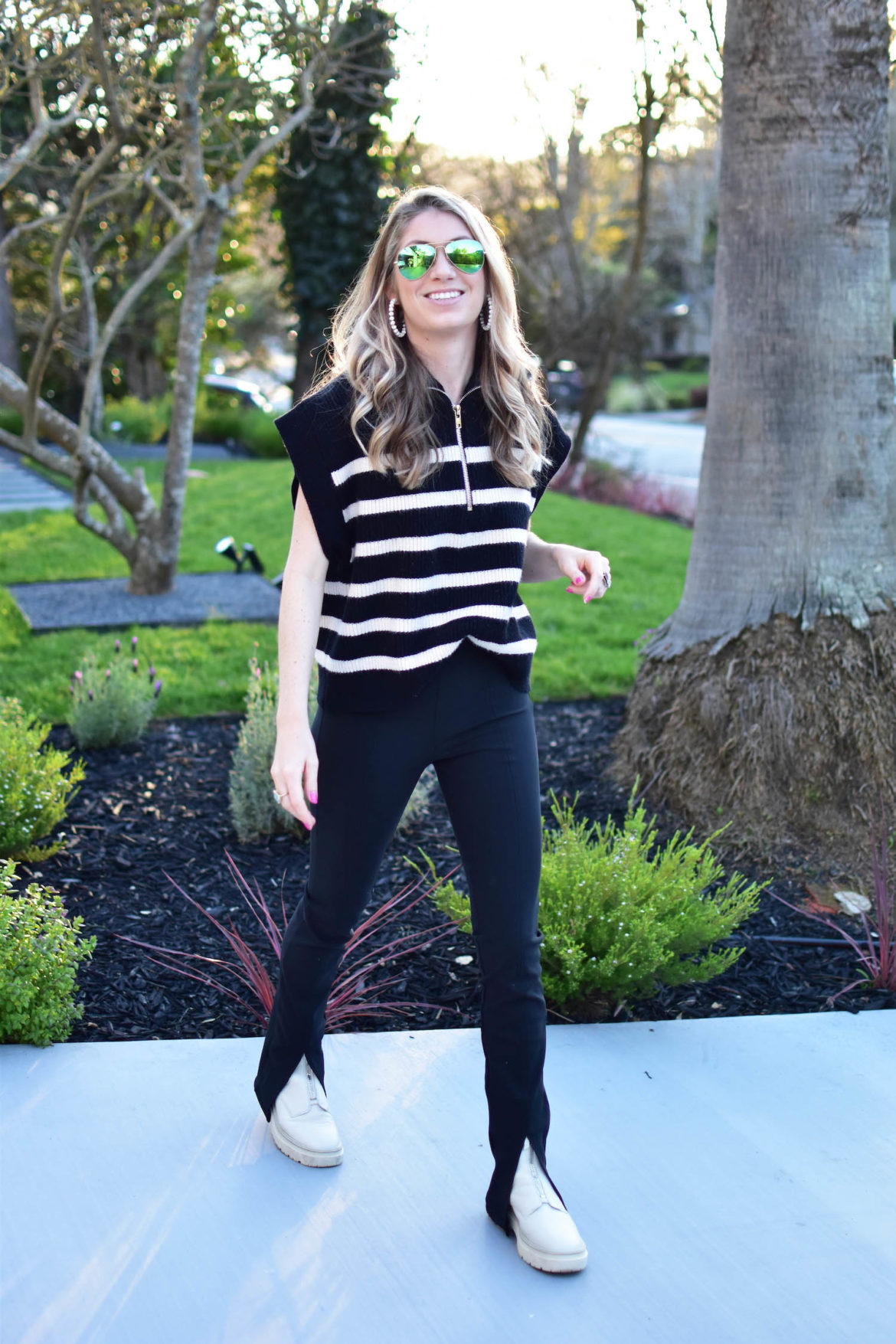 outfits with white combat boots